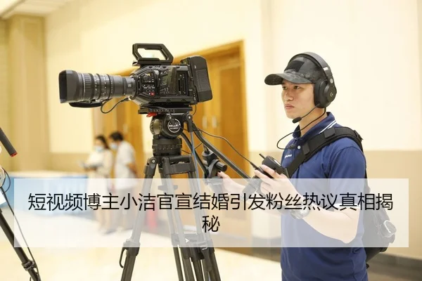 短视频博主小洁官宣结婚引发粉丝热议真相揭秘